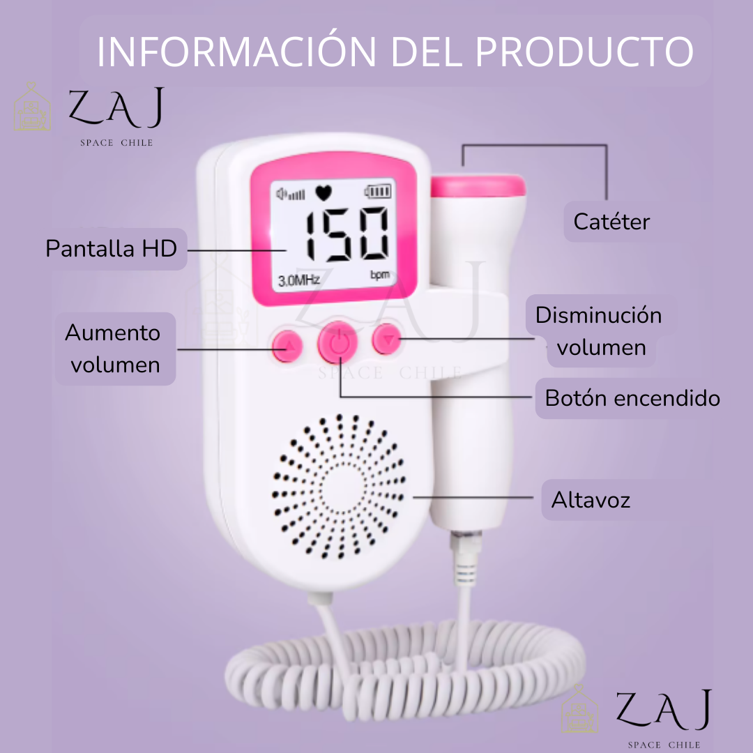 Doppler Baby™- Latidos en Casa.