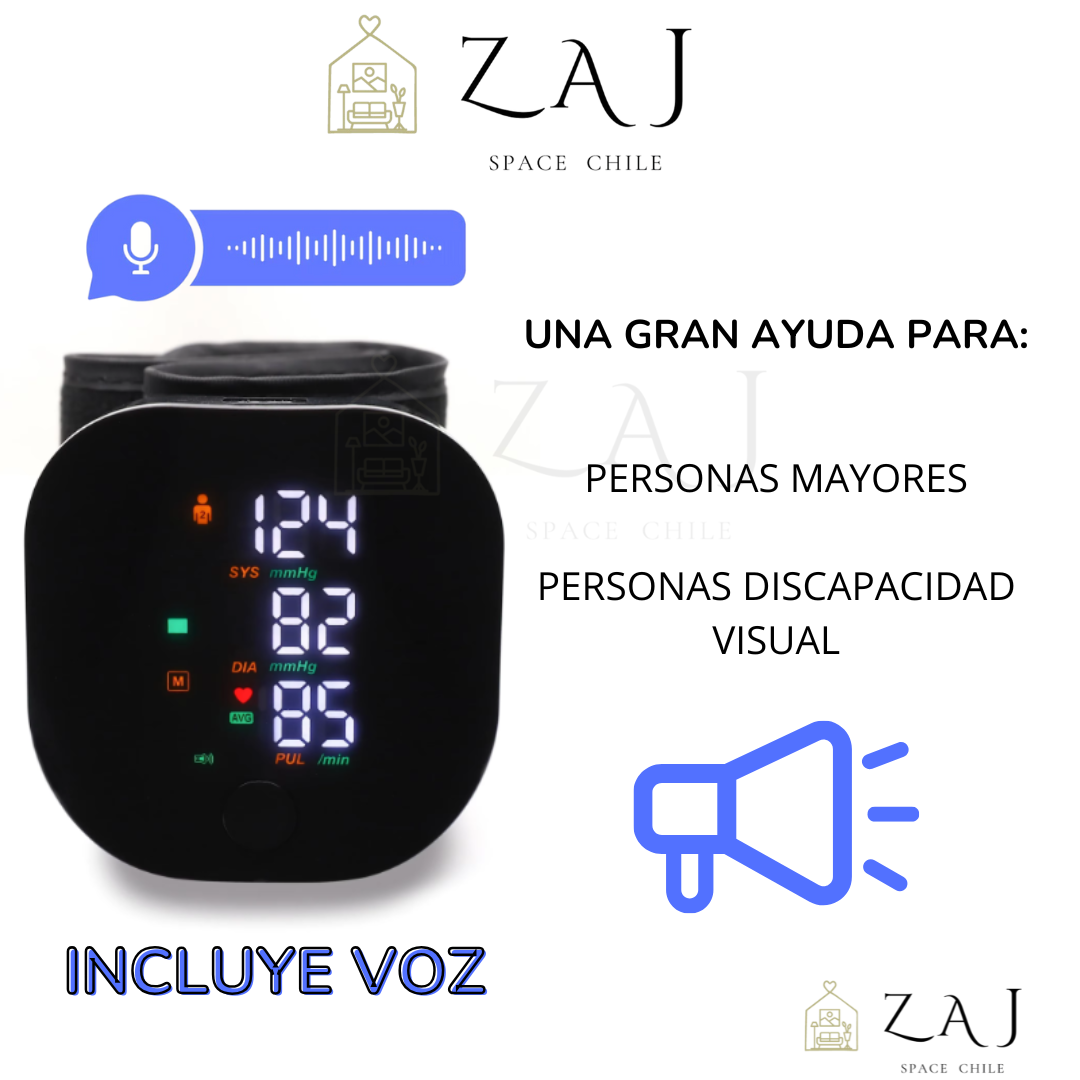 VozSalud ™ Toma Presión Arterial Digital